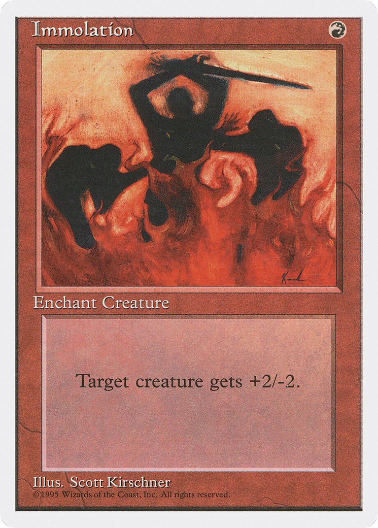 {C} Immolation [Fourth Edition][4ED 204]