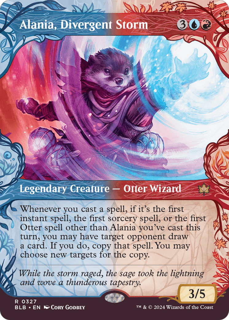 {@R} Alania, Divergent Storm (Showcase) [Bloomburrow][BLB 327]