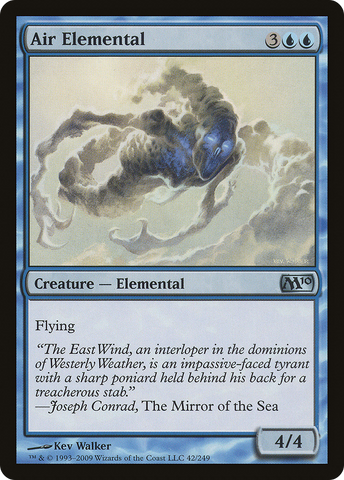 {C} Air Elemental [Magic 2010][M10 042]