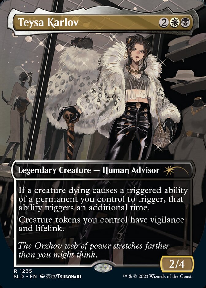 {R} Teysa Karlov (Borderless) [Secret Lair Drop Series][SLD 1235]