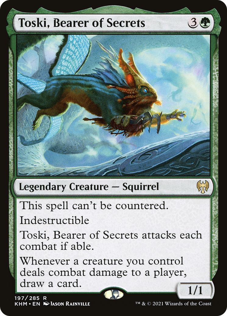 {R} Toski, Bearer of Secrets [Kaldheim][KHM 197]