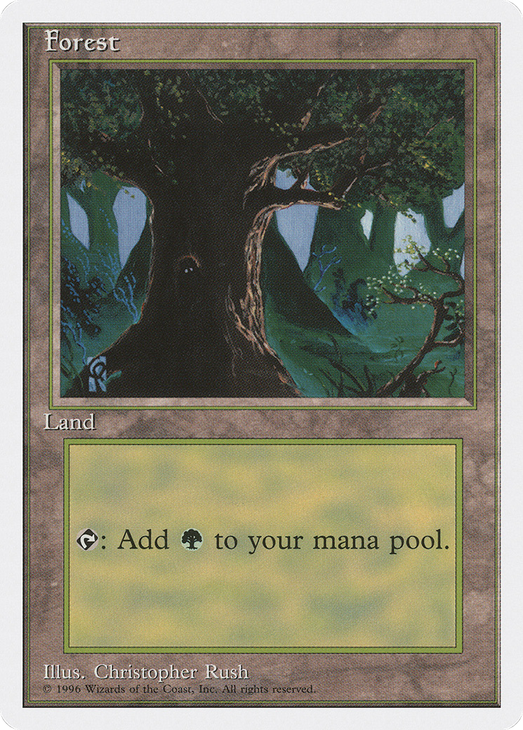 {B}[ITP 067] Forest (Creature in Tree Hole) [Introductory Two-Player Set]