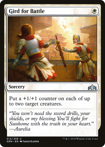 {C} Gird for Battle [Guilds of Ravnica][GRN 012]