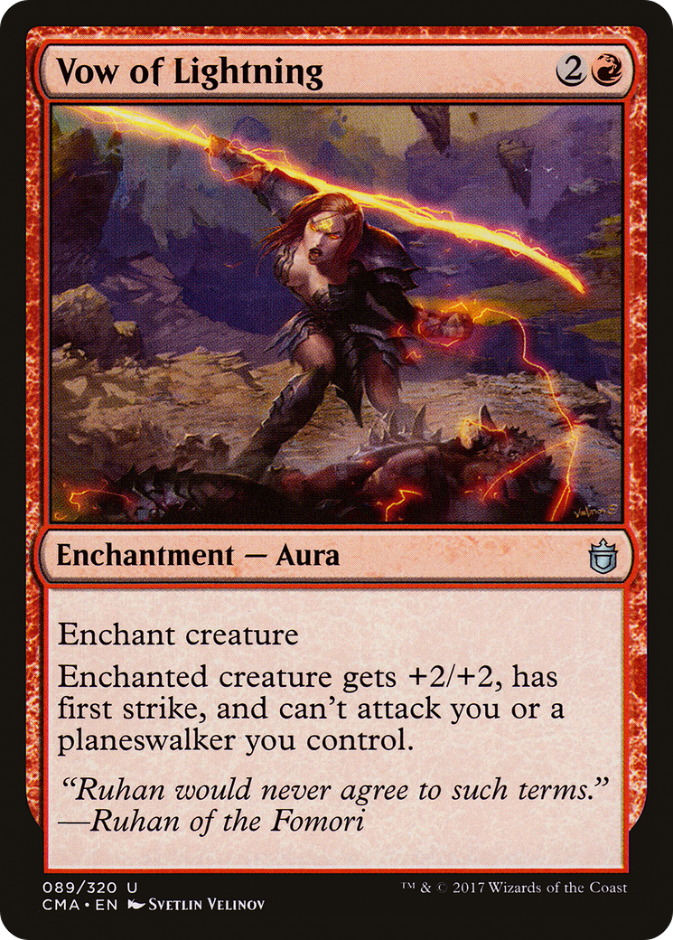 {C} Vow of Lightning [Commander Anthology][CMA 089]
