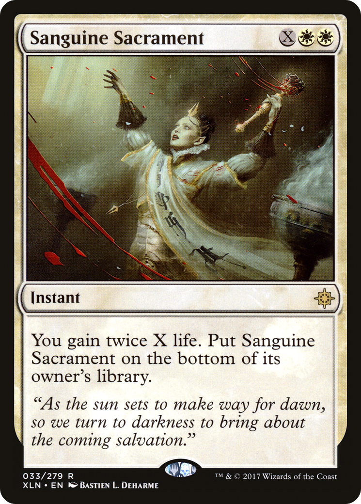 {R} Sanguine Sacrament [Ixalan][XLN 033]