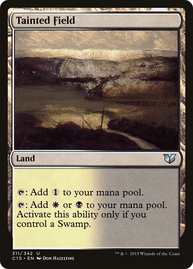 {C} Tainted Field [Commander 2015][C15 311]