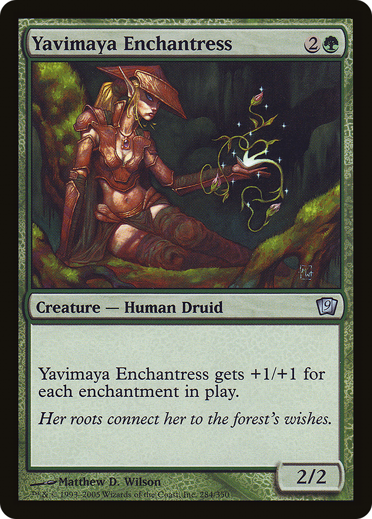 {C} Yavimaya Enchantress [Ninth Edition][9ED 284]