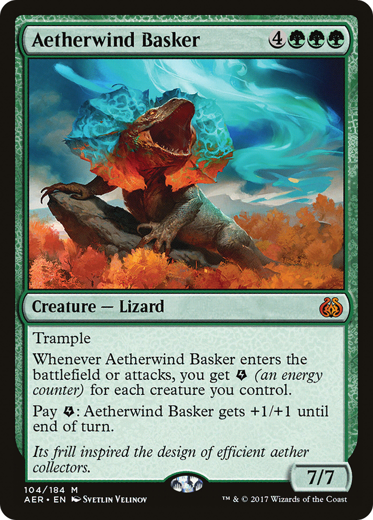 {R} Aetherwind Basker [Aether Revolt][AER 104]
