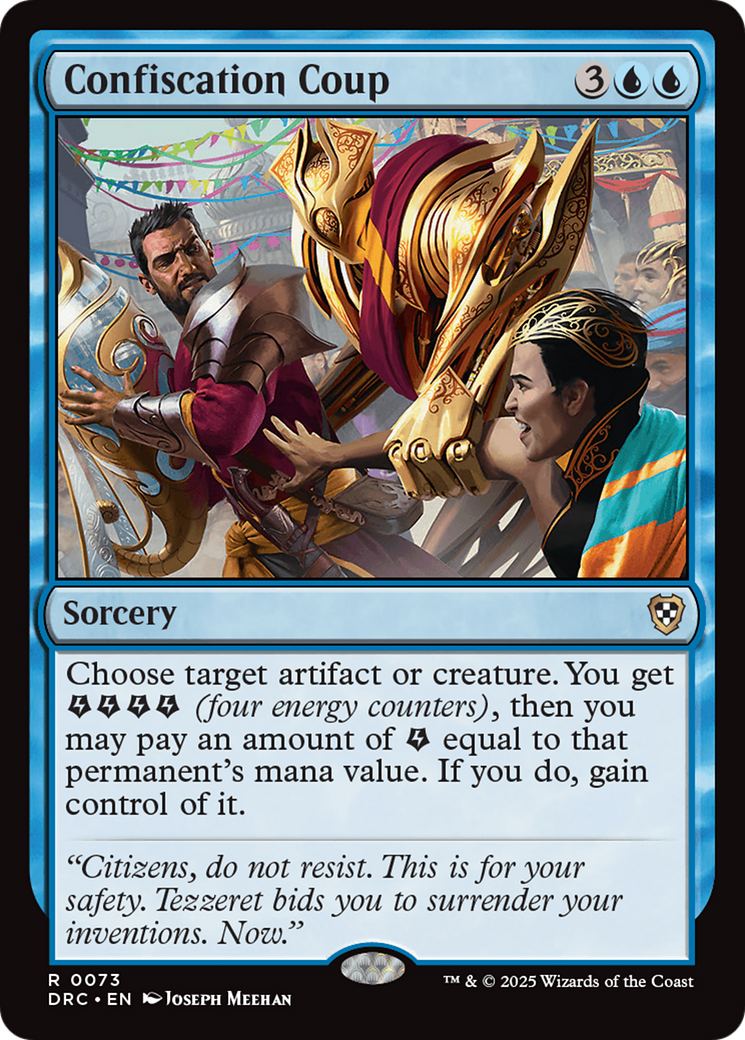 {R} Confiscation Coup [Aetherdrift Commander][DRC 073]