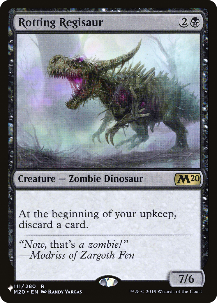 Rotting Regisaur [LIST 111/280]