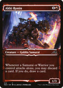 {C} Akki Ronin (Showcase Samurai) [Kamigawa: Neon Dynasty][NEO 319]