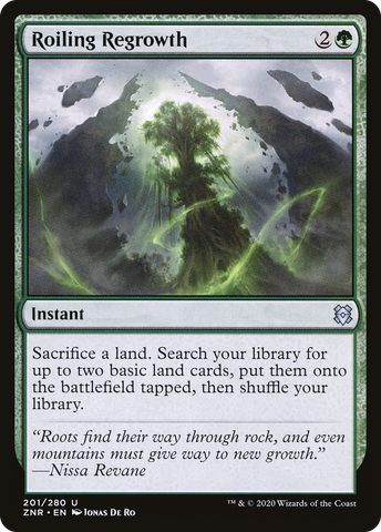 {C} Roiling Regrowth [Zendikar Rising][ZNR 201]
