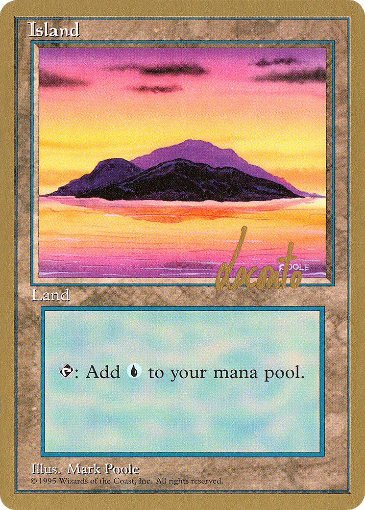 {B}[GB PTC ML367] Island (ml367) (Michael Loconto) [Pro Tour Collector Set]