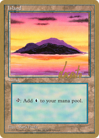 {B}[GB PTC ML367] Island (ml367) (Michael Loconto) [Pro Tour Collector Set]
