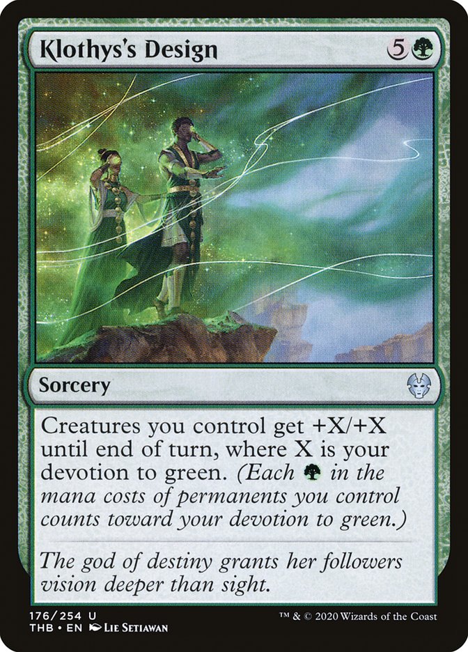 {C} Klothys's Design [Theros Beyond Death][THB 176]