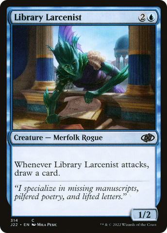{C} Library Larcenist [Jumpstart 2022][J22 314]