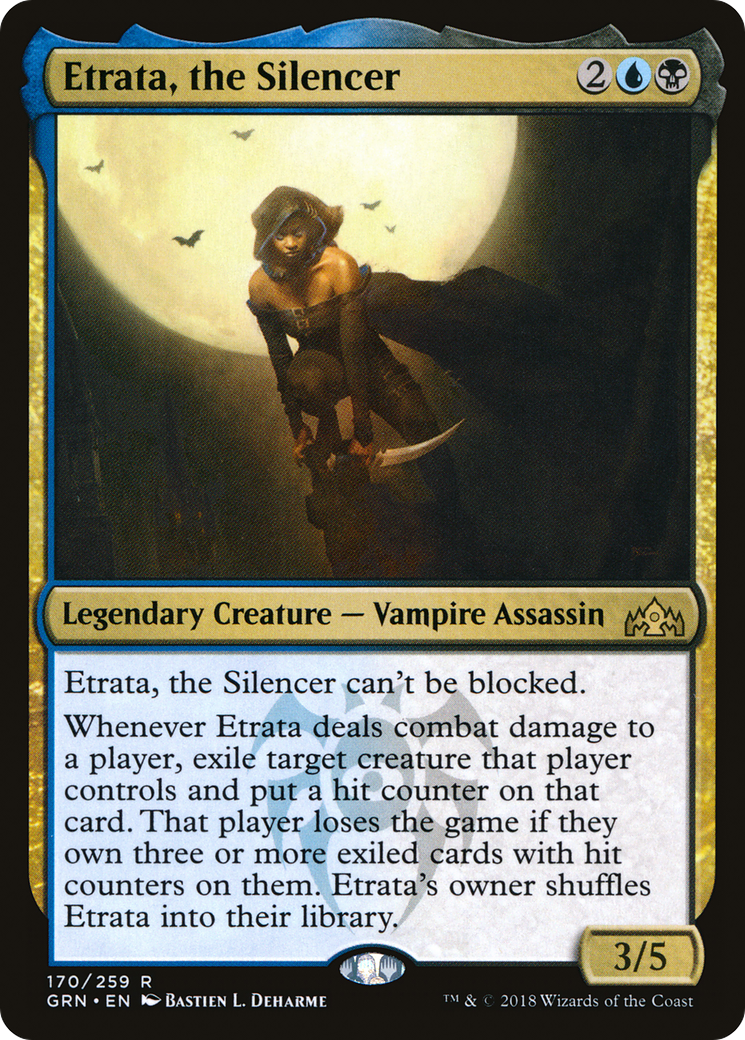 {R} Etrata, the Silencer [Guilds of Ravnica][GRN 170]