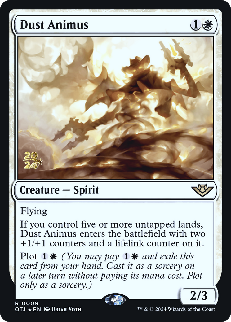 {@R} Dust Animus [Outlaws of Thunder Junction Prerelease Promos][PR OTJ 009]