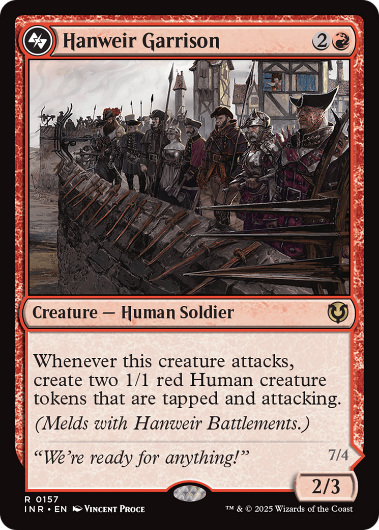{R} Hanweir Garrison [Innistrad Remastered][INR 157]