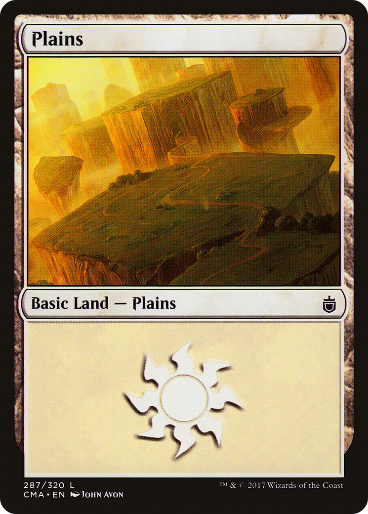 {B}[CMA 287] Plains (287) [Commander Anthology]