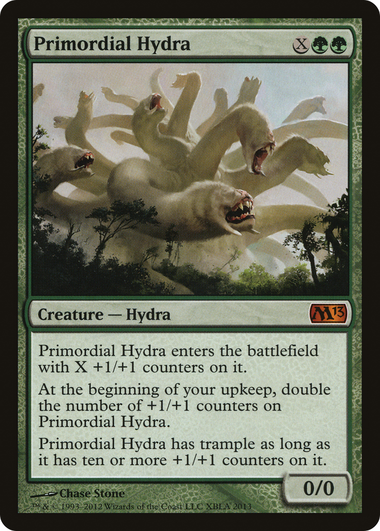 {R} Primordial Hydra (Duels of the Planeswalkers Promos) [Duels of the Planeswalkers Promos 2012][PA DP12 001] - Misty Mountain Games
