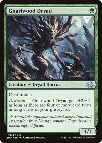{C} Gnarlwood Dryad [Eldritch Moon][EMN 159]