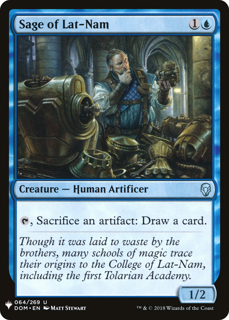 {C} Sage of Lat-Nam [Mystery Booster][LS DOM 064]