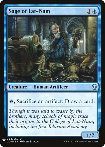 {C} Sage of Lat-Nam [Mystery Booster][LS DOM 064]