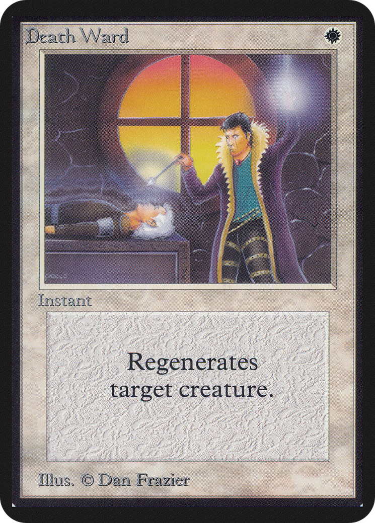 {C} Death Ward [Alpha Edition][LEA 017]