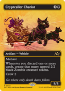 {@R} Cryptcaller Chariot (Borderless) (First-Place Foil) [Aetherdrift][DFT 523]