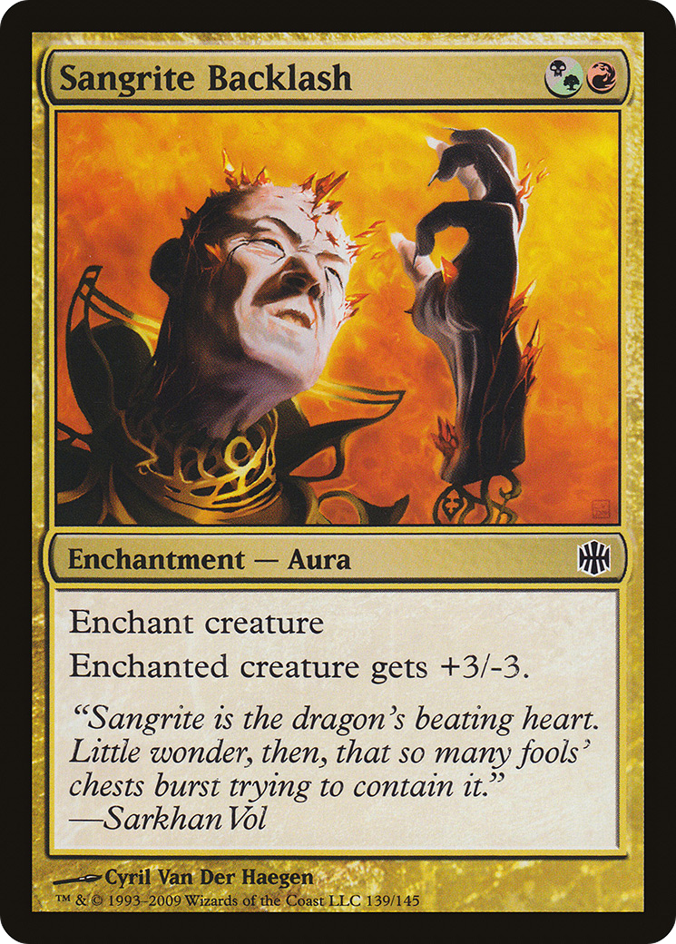 {C} Sangrite Backlash [Alara Reborn][ARB 139]