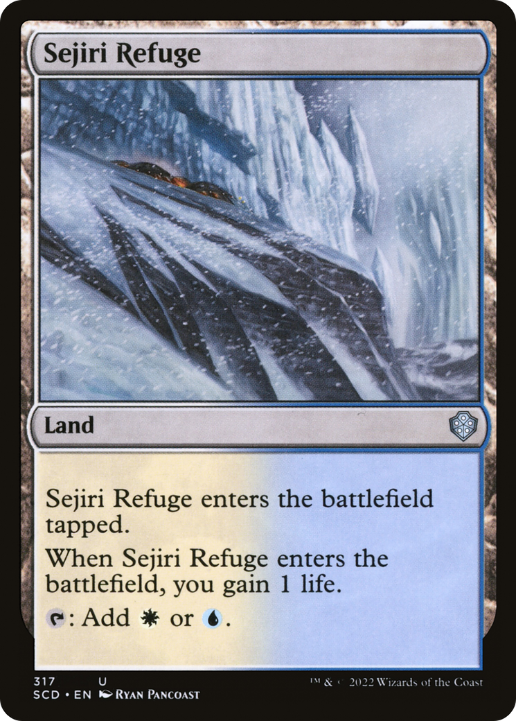 {C} Sejiri Refuge [Starter Commander Decks][SCD 317]