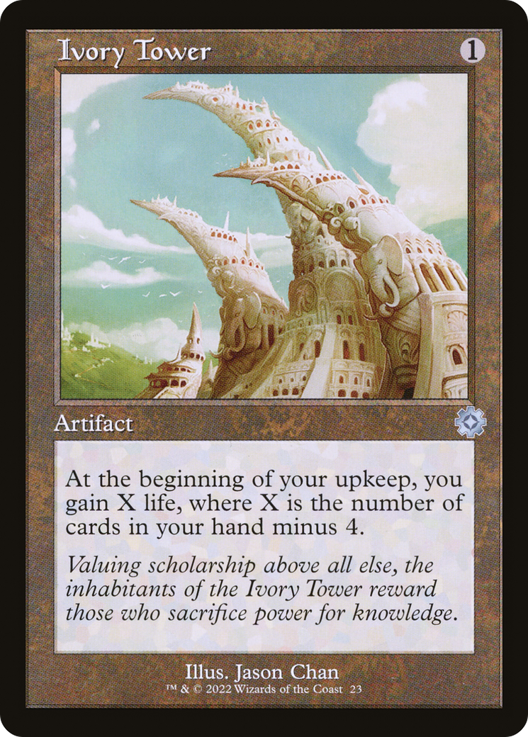 {C} Ivory Tower (Retro) [The Brothers' War Retro Artifacts][BRR 023]