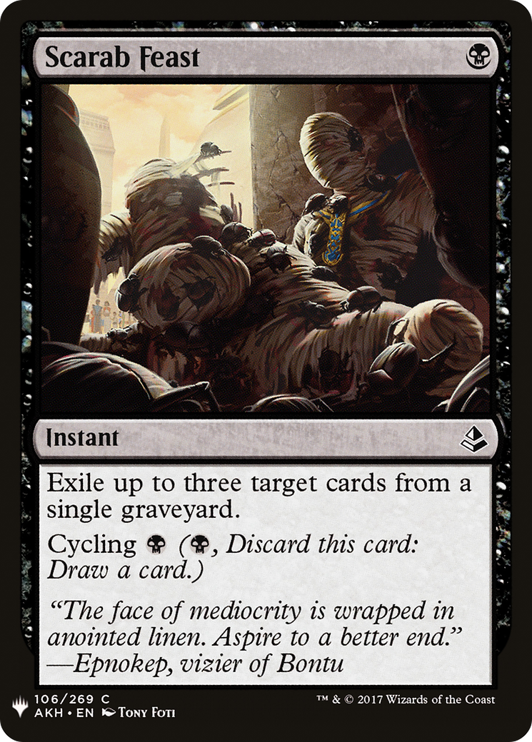 {C} Scarab Feast [Mystery Booster][LS AKH 106]