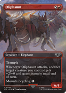 {C} Oliphaunt (Borderless Alternate Art) [The Lord of the Rings: Tales of Middle-Earth][LTR 426]