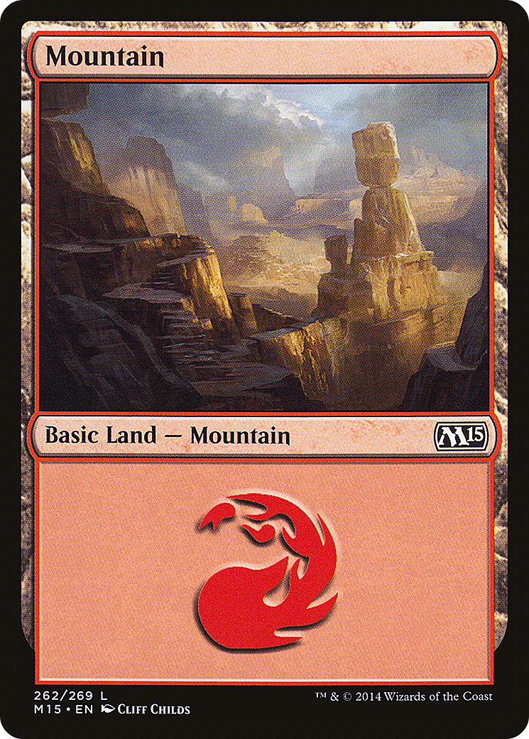 {B}[M15 262] Mountain (262) [Magic 2015]