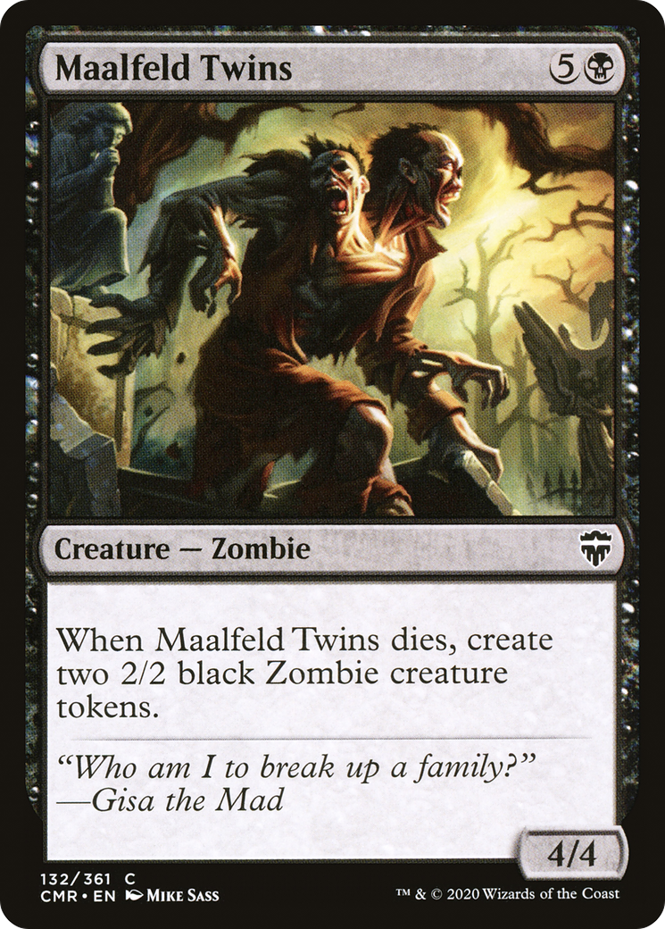 {C} Maalfeld Twins [Commander Legends][CMR 132]