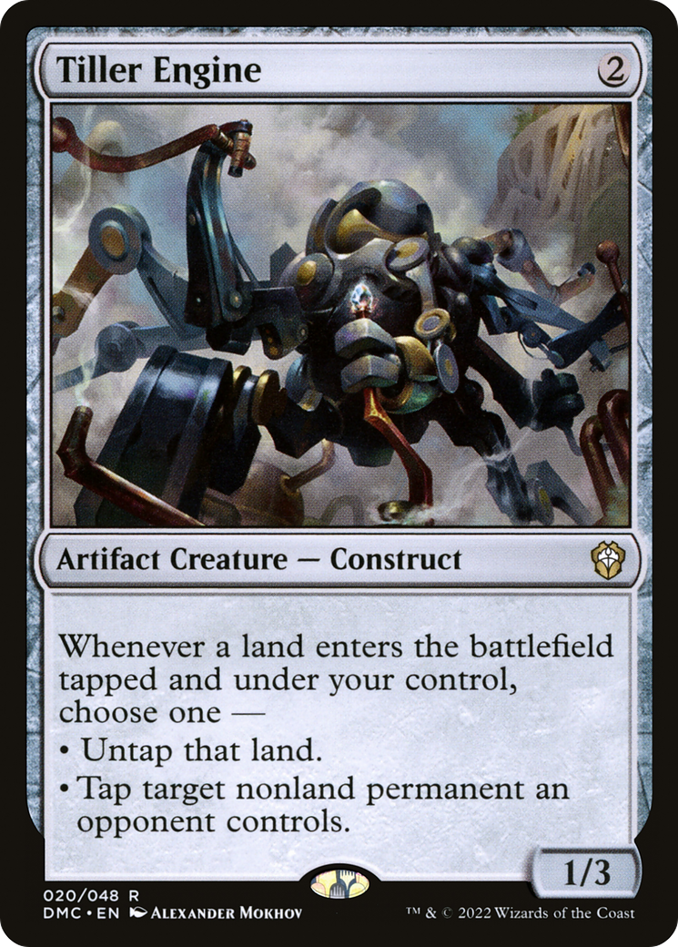{R} Tiller Engine [Dominaria United Commander][DMC 020]
