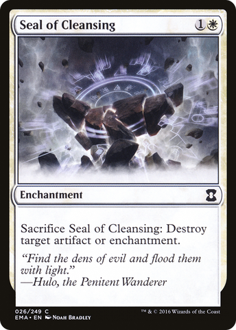 {C} Seal of Cleansing [Eternal Masters][EMA 026]