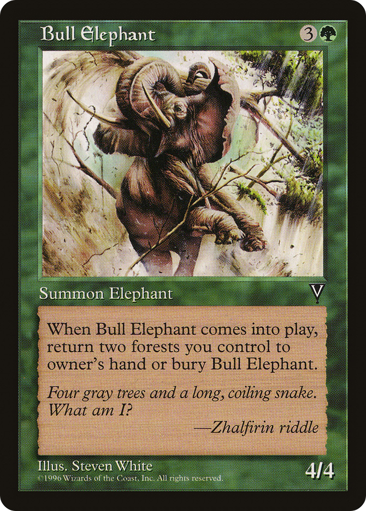 {C} Bull Elephant [Visions][VIS 101]