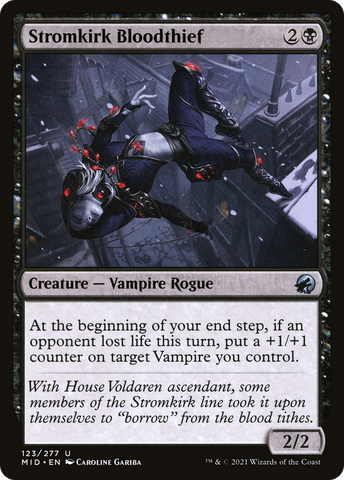 {C} Stromkirk Bloodthief [Innistrad: Midnight Hunt][MID 123]