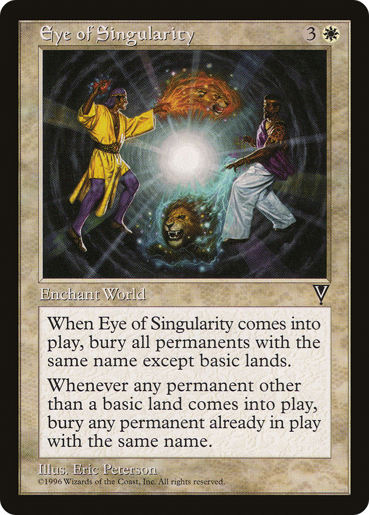 {R} Eye of Singularity [Visions][VIS 004]
