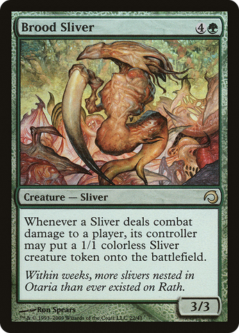 {R} Brood Sliver [Premium Deck Series: Slivers][H09 022]