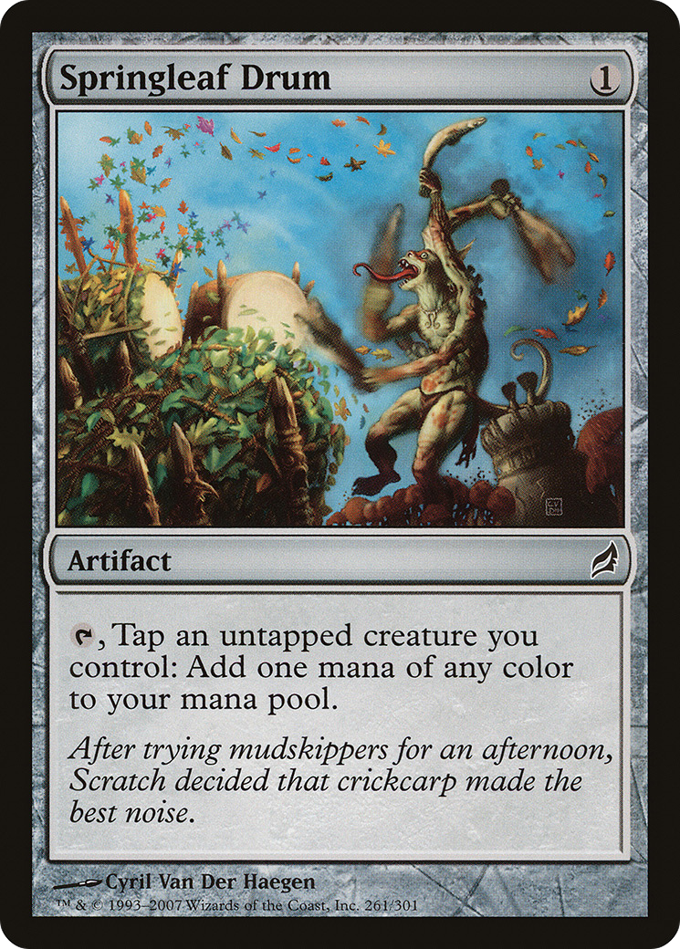 {C} Springleaf Drum [Lorwyn][LRW 261]