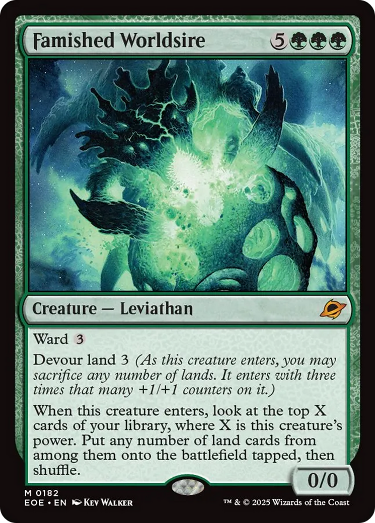 {@@ EOE R} Famished Worldsire [Edge of Eternities][EOE 182]
