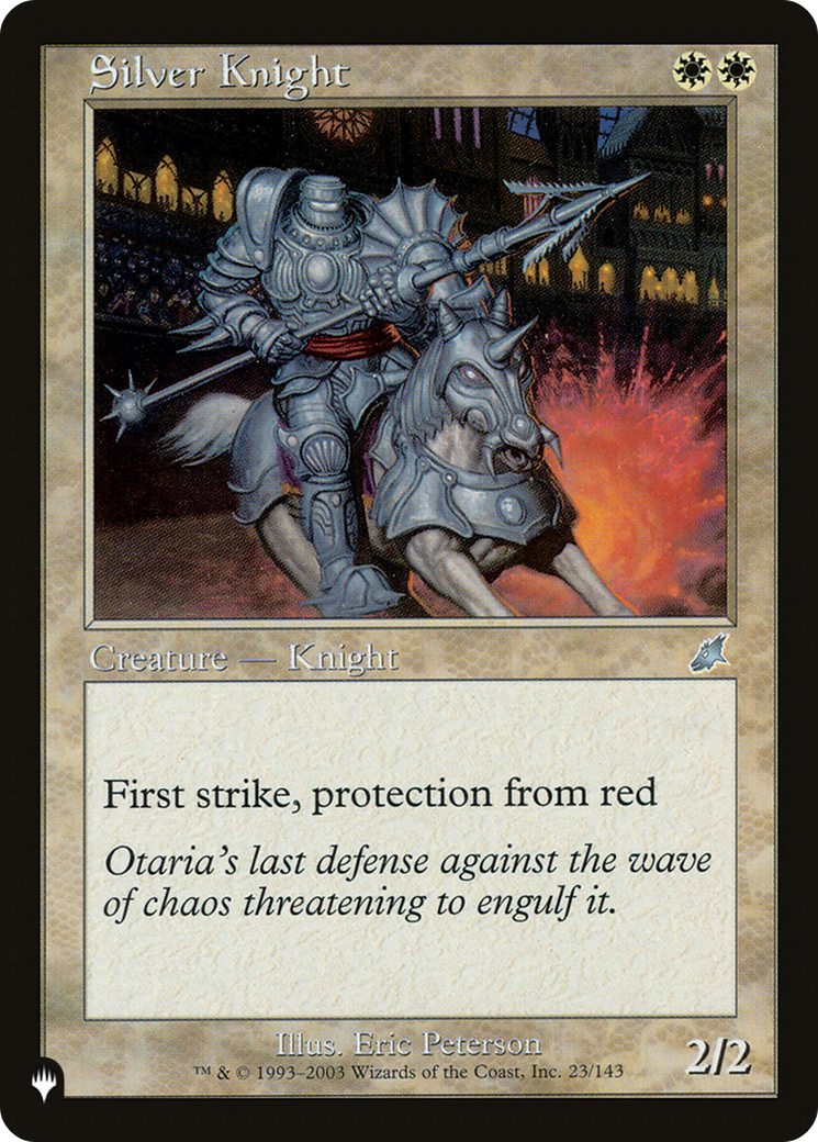 Silver Knight [LIST 23/143]