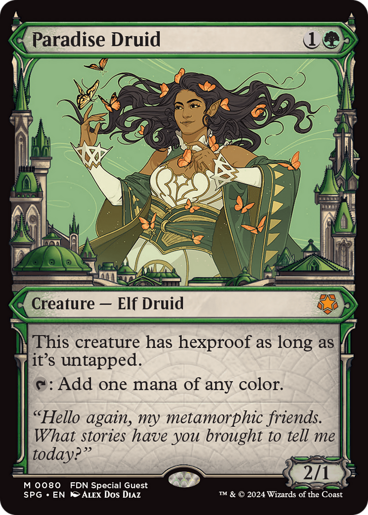 {R} Paradise Druid (Showcase) [Foundations Special Guests][SPG 080]