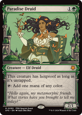 {R} Paradise Druid (Showcase) [Foundations Special Guests][SPG 080]