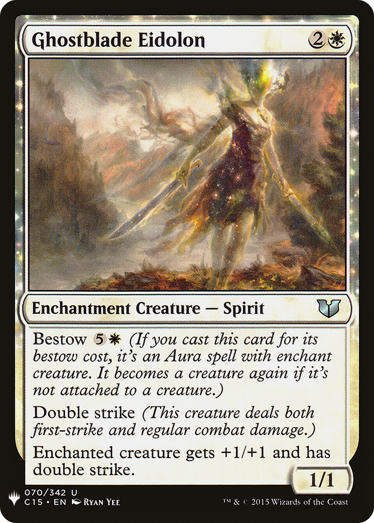 {C} Ghostblade Eidolon [Mystery Booster][LS C15 070]