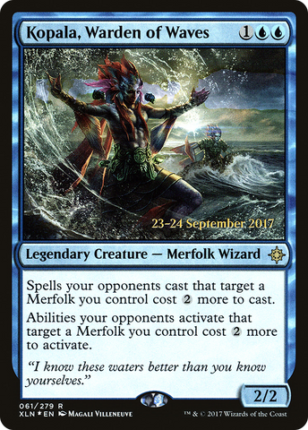 {R} Kopala, Warden of Waves [Ixalan Prerelease Promos][PR XLN 061]